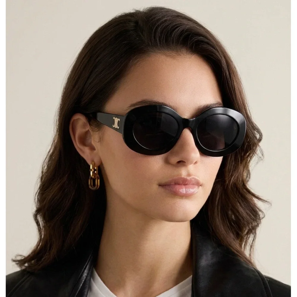 NWT Celine CL40312U-01A-53 Sunglasses - Picture 1 of 5
